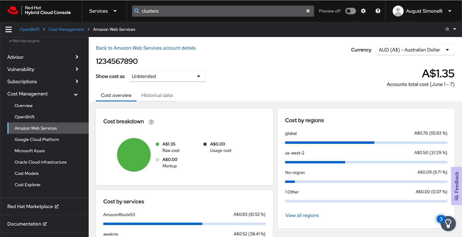 Getting to Know the Red Hat Hybrid Cloud Console for your OpenShift